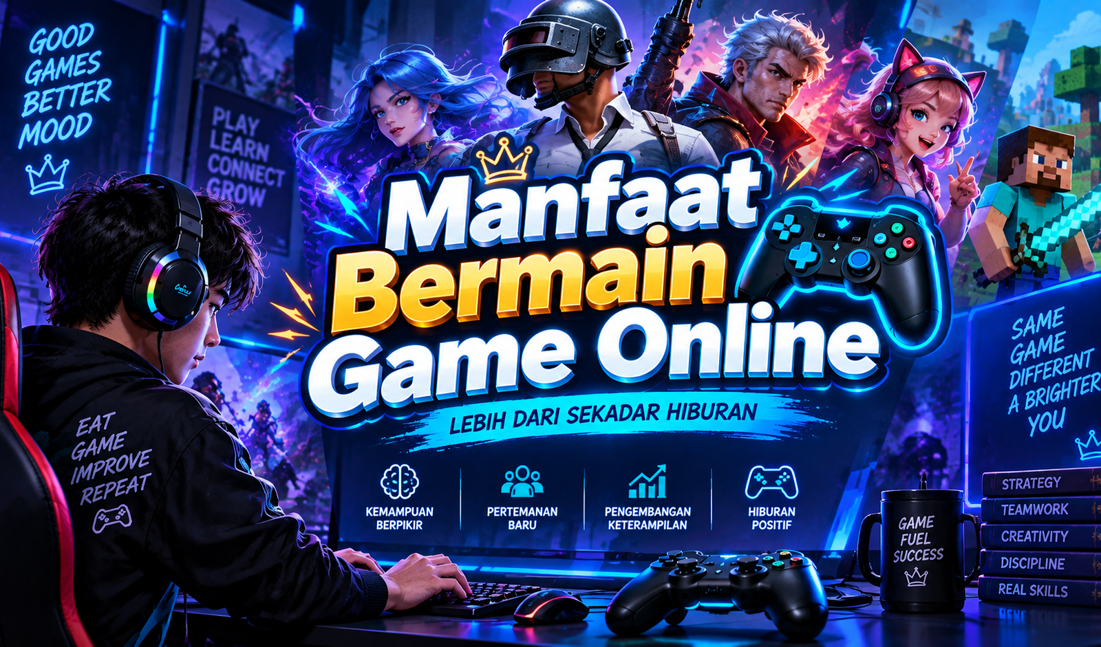 manfaat bermain game online